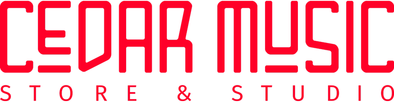 Cedar Music Store logo wide
